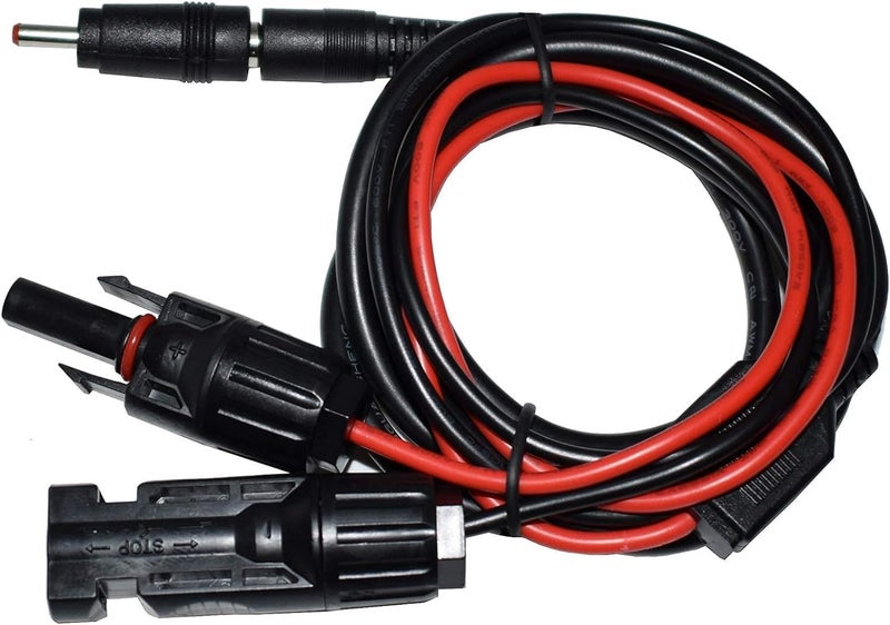 Sunway Solar Solar Panel Connectors Compatible with M-C-4 Solar Connectors to DC Extension Cable 16AWG with DC 5.5mmx2.1mm, DC3.5x1.35mm,DC5.5x2.5mm and DC8mm Adapter for Portable Power Station Solar Generators - Image 4